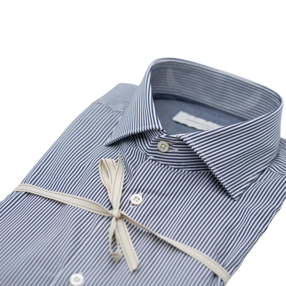 Alessandro Lamura Camicia Fantasia A Riga – 100%Cotone Soddisfazione Garantita