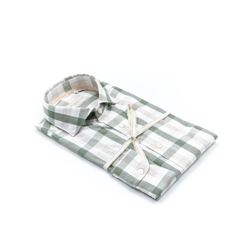 Alessandro Lamura Check- Camicia Quadri – 100%cotone – Collo Francese I Più Venduti