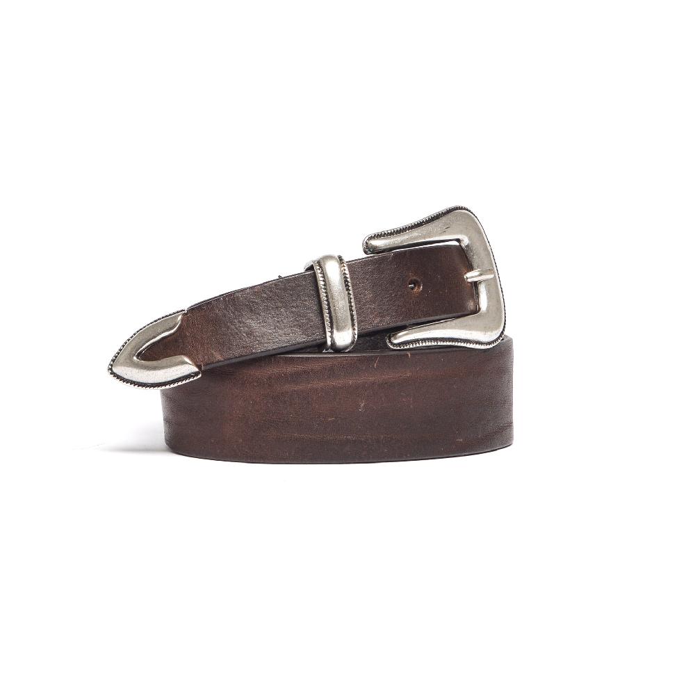 D'AMICO Cintura ETHAN Cuoio Vintage + Decorazione a mano Saldi