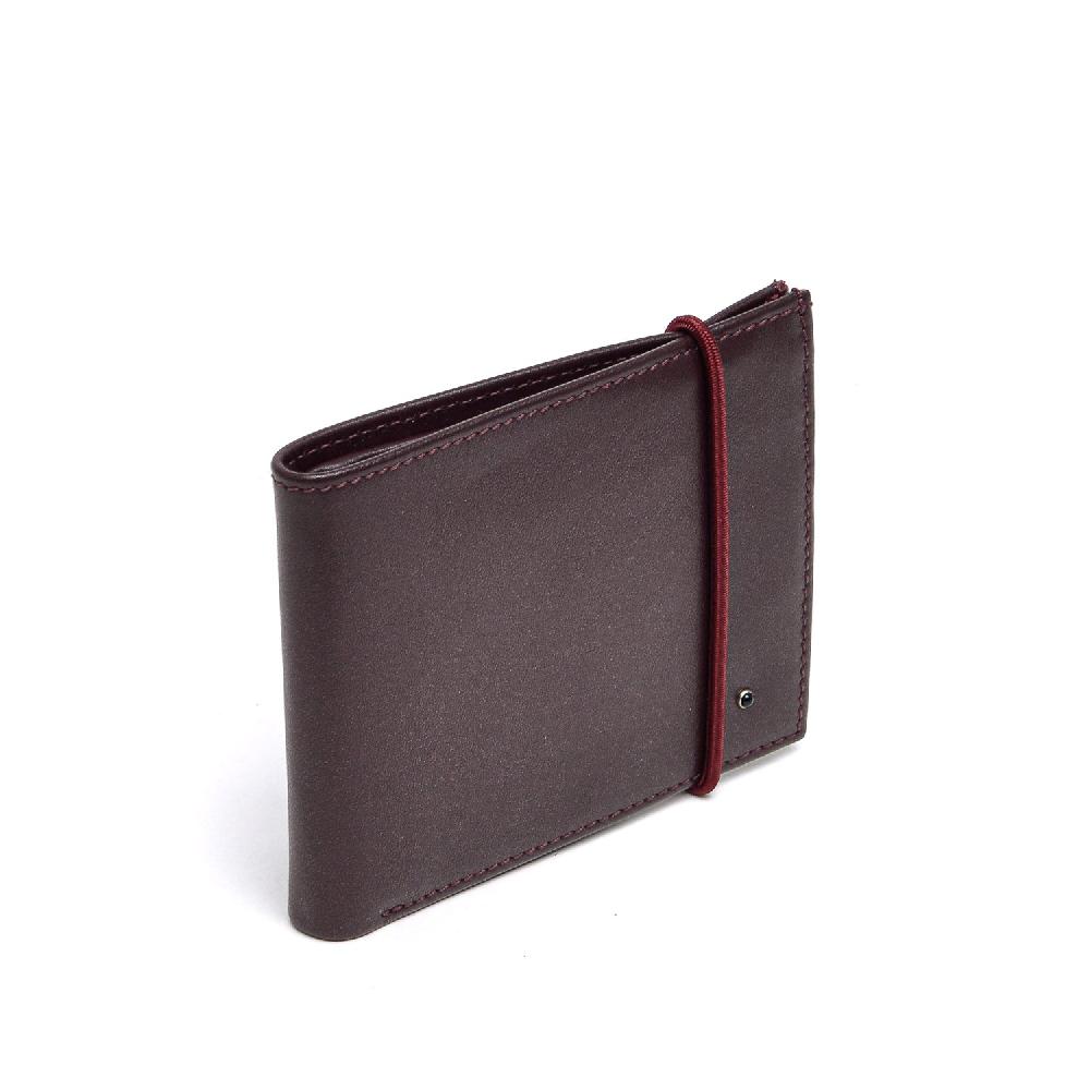D'AMICO Portafoglio Classico Pieghevole 1 lato Pelle Bordeaux Discount Store per i nuovi prodotti