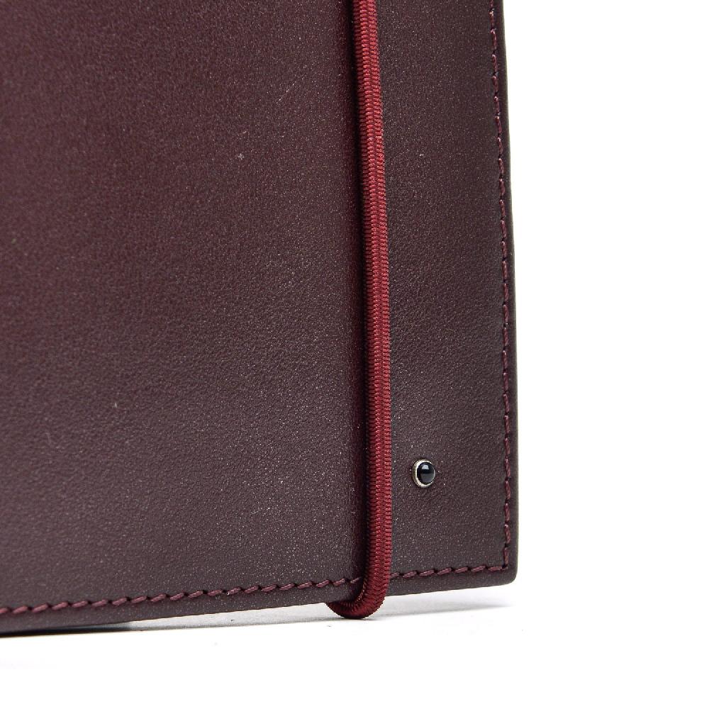 D'AMICO Portafoglio Classico Pieghevole 1 lato Pelle Bordeaux Discount Store per i nuovi prodotti