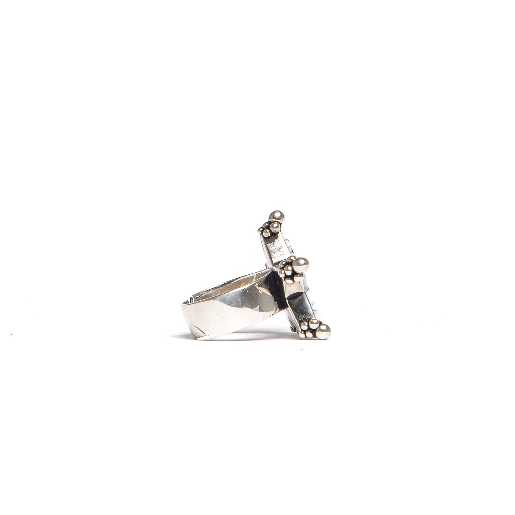D'AMICO Anello Stella Bianco Soddisfazione Garantita