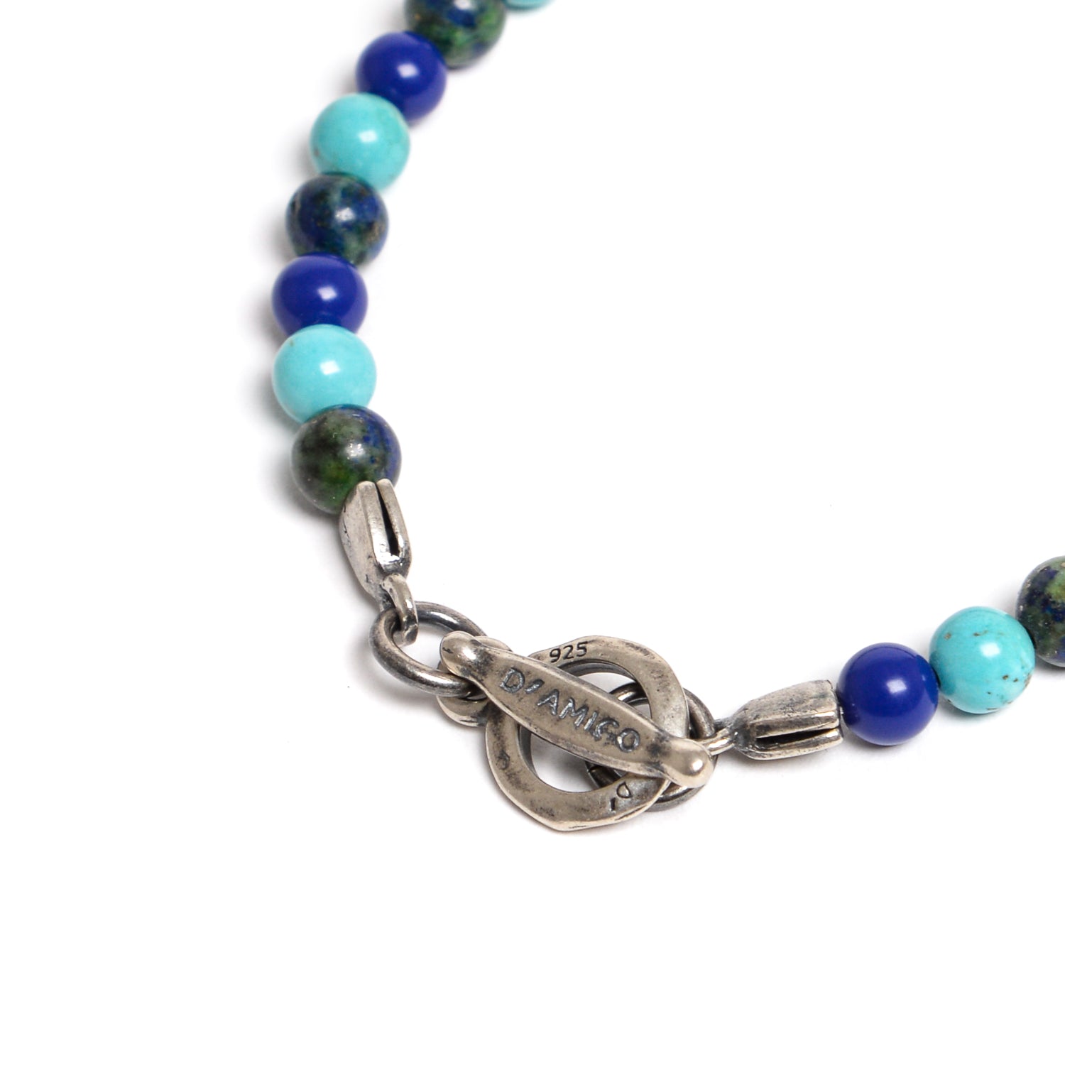 D'AMICO Bracciale Catenina Lapis + Palline Nodo Sottocosto