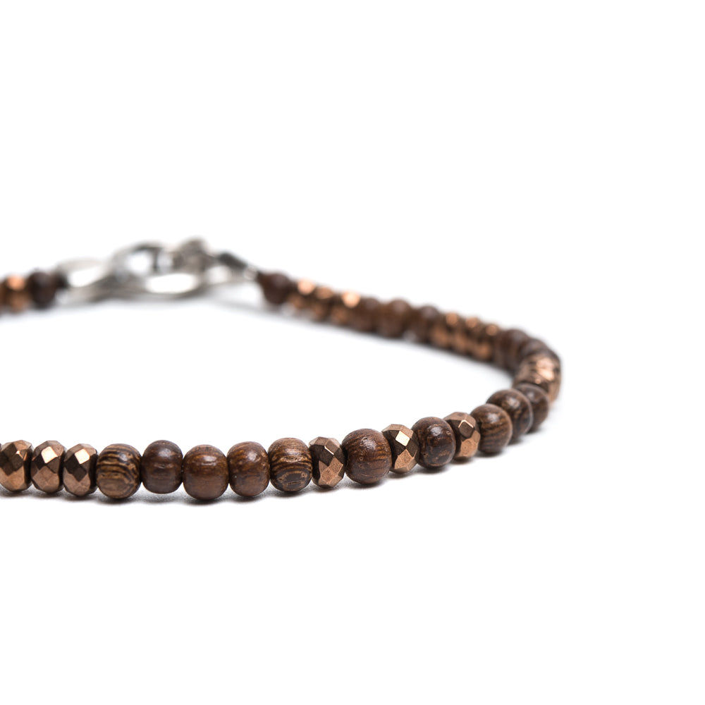 D'AMICO Bracciale Ematite + Legno Offerte
