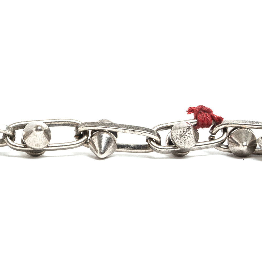 D'AMICO Bracciale Catena Borchie Moda