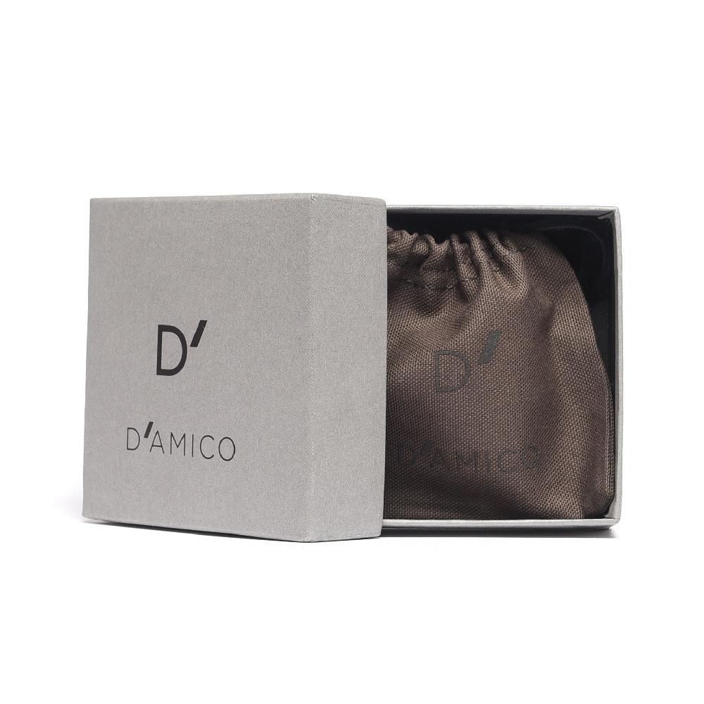 D'AMICO Cintura Cuoio Butter Doppio Ardiglione Spedizione Gratuita