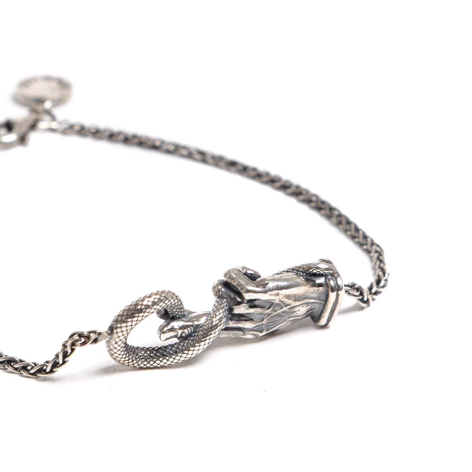 D'AMICO Bracciale Catenina con "Good Luck" Argento Sottocosto