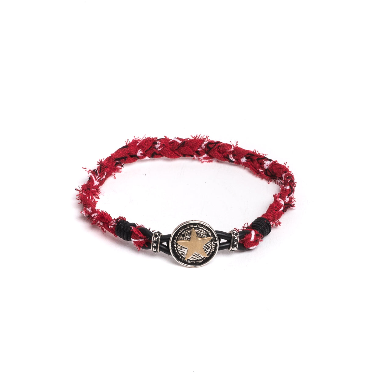 D'AMICO Bracciale Piastrina Stella + Bandana Sconto di tempo limitato