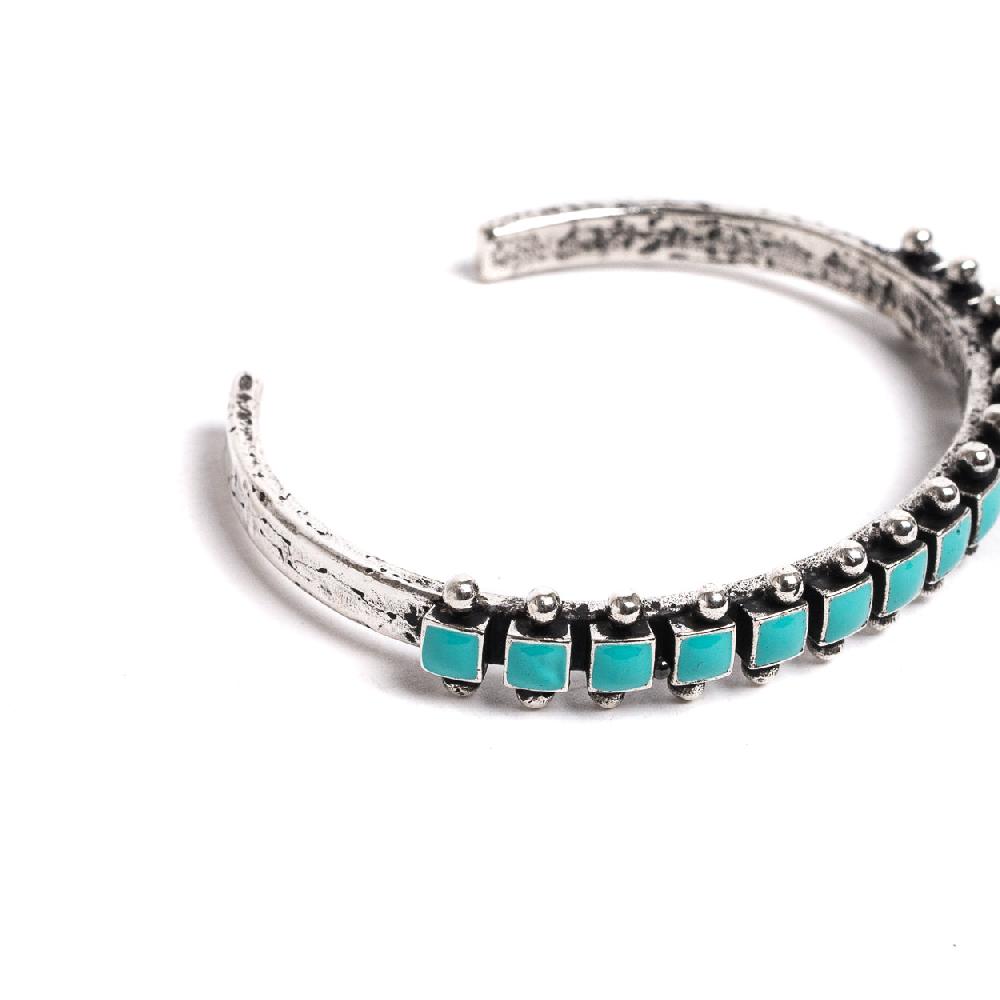 D'AMICO Bracciale Rigido Quadratini Laccati Soddisfazione Garantita