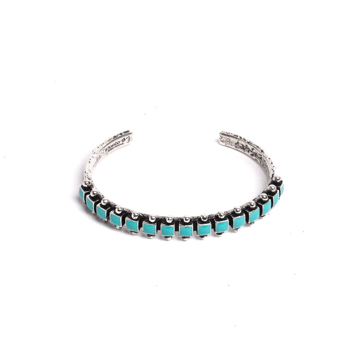 D'AMICO Bracciale Rigido Quadratini Laccati Soddisfazione Garantita