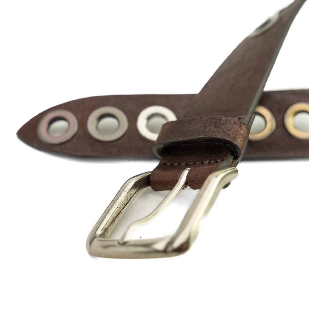 D'AMICO Cintura Cuoio Vintage + Borchie Offerta