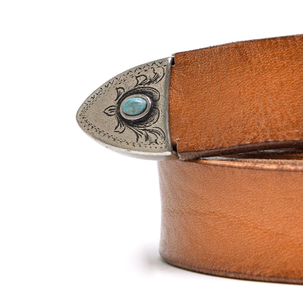 D'AMICO Cintura Cuoio Morbidone Tris Texas Promozione