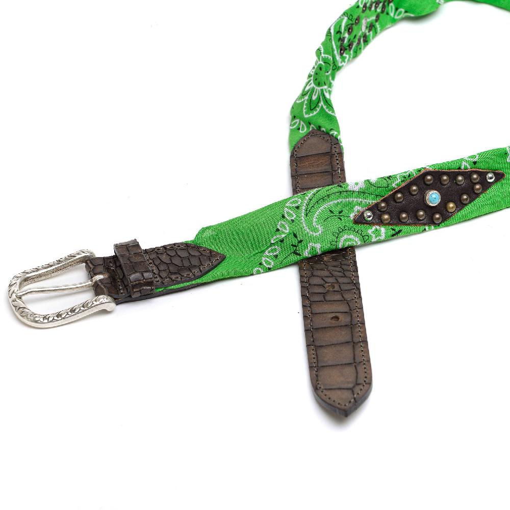 D'AMICO Cintura Bandana Verde Pezzi Unici