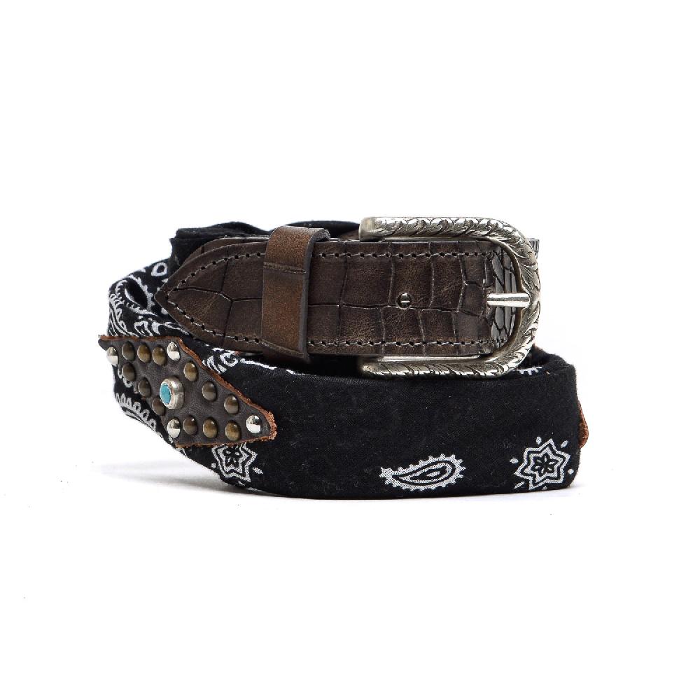 D'AMICO Cintura Bandana Nera Qualità Garantita