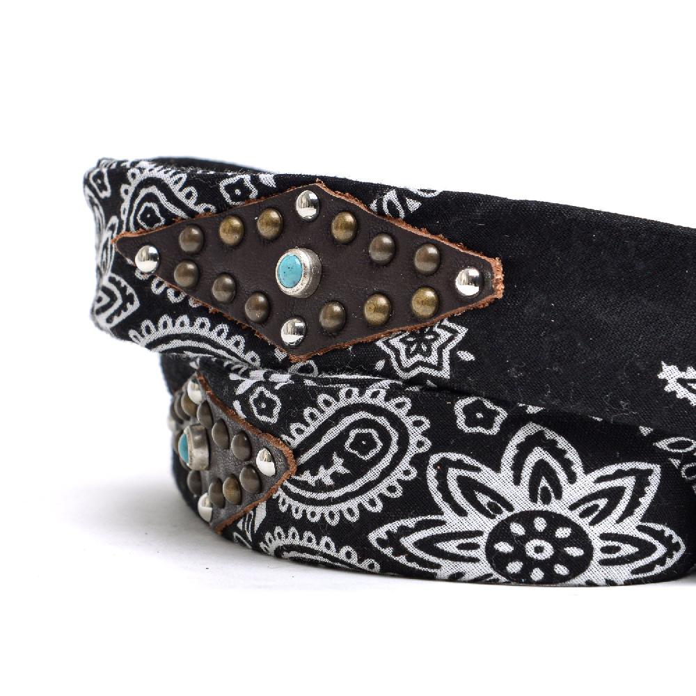 D'AMICO Cintura Bandana Nera Qualità Garantita