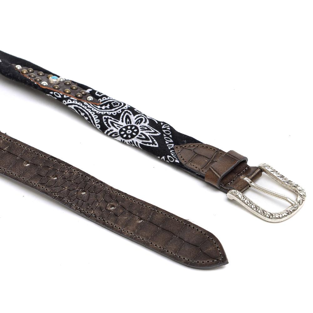 D'AMICO Cintura Bandana Nera Qualità Garantita