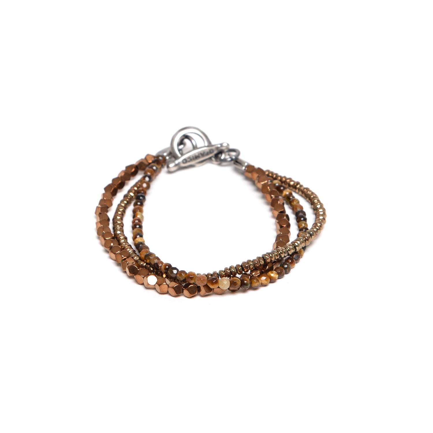 D'AMICO Bracciale Tris Fusion Brown Nuova