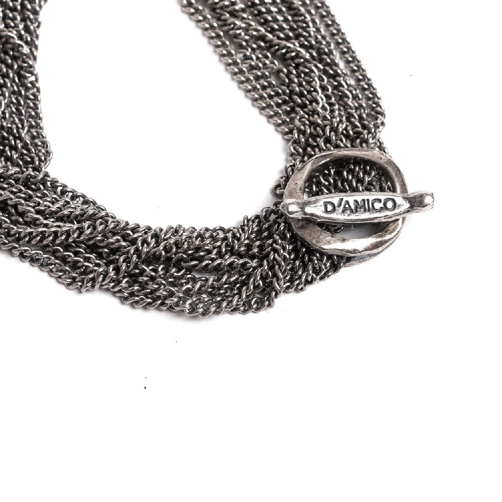 D'AMICO Bracciale Catenine Spedizione Gratuita