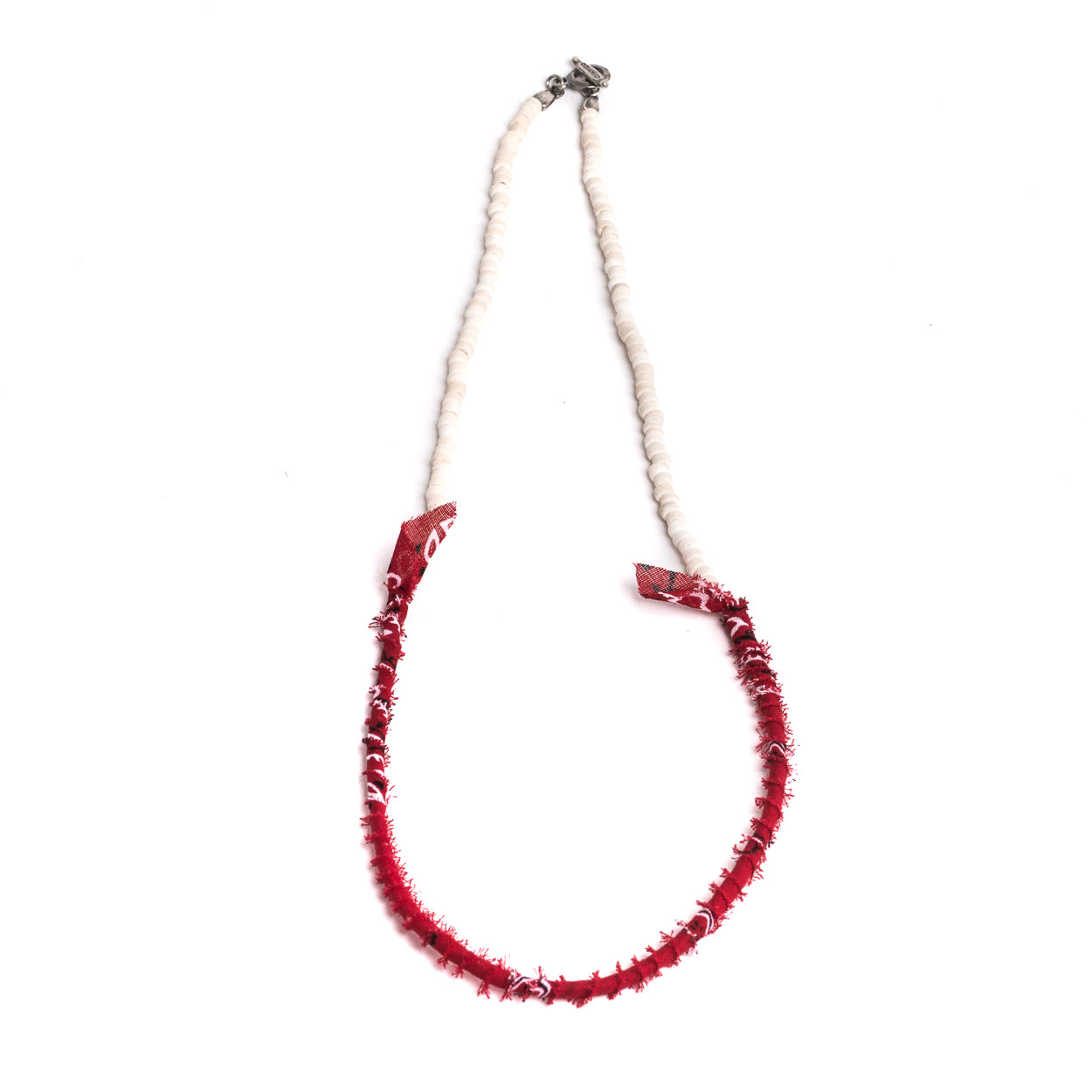 D'AMICO Collana Cocco White + Bandana Pezzi Unici