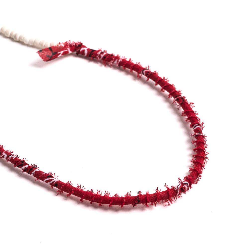 D'AMICO Collana Cocco White + Bandana Pezzi Unici