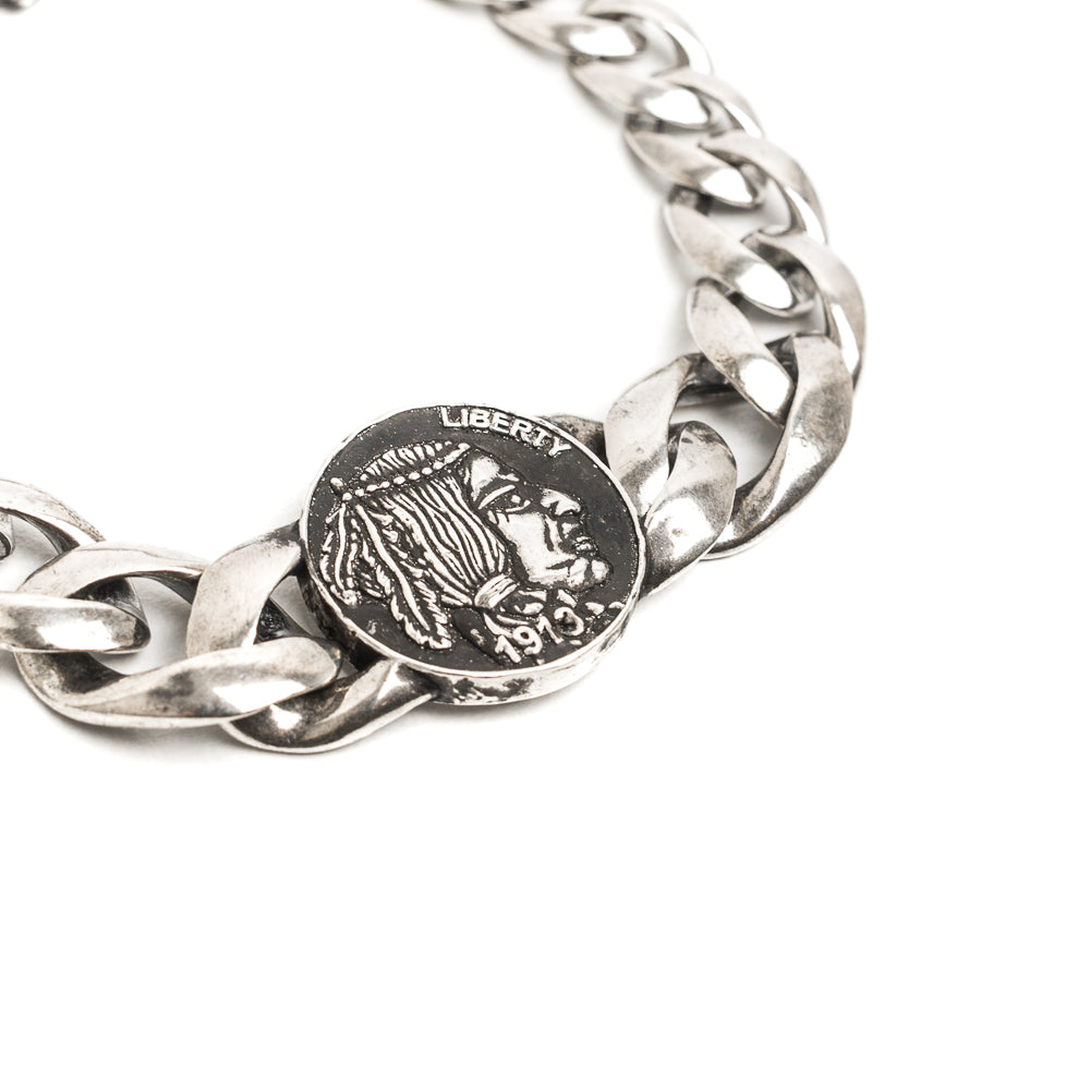 D'AMICO Bracciale Catena Degradè + Indiano Prezzo Ridotto