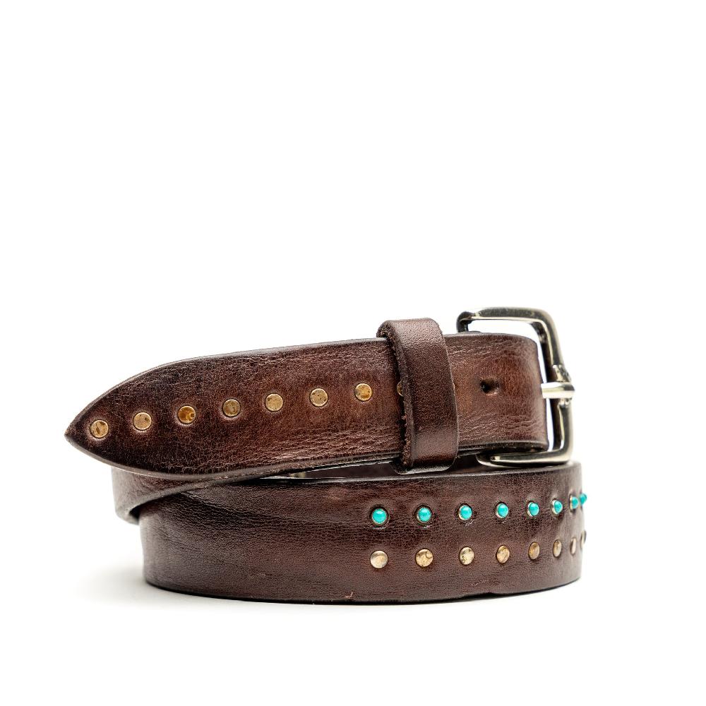 D'AMICO Cintura Cuoio Vintage Brown Sfumato Vendite Flash