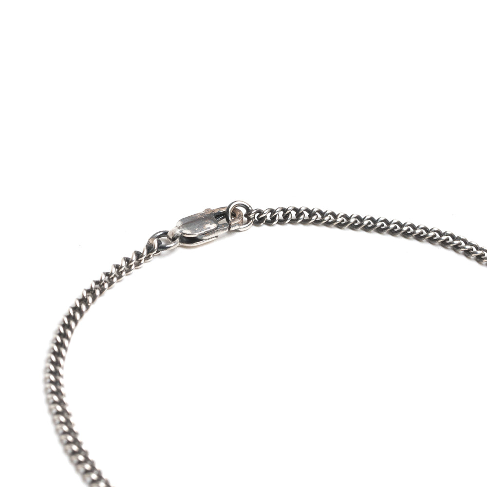 D'AMICO Bracciale Catenina + Croce Smaltata Turchese Italy